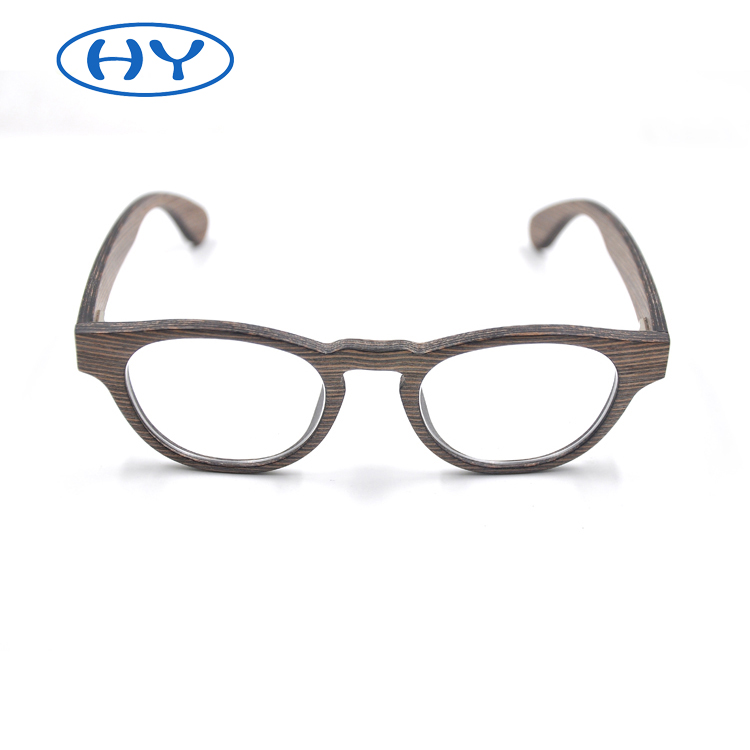 Wholesale Blue Light blocking Wood Eyeglass Optical Frames