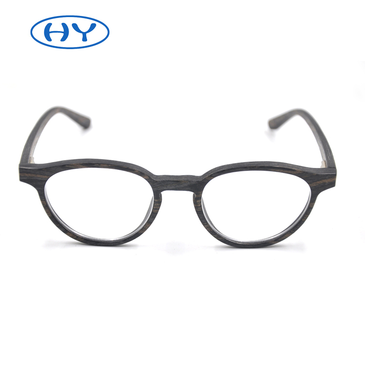 Cat eye wooden optical glasses wholesales reading glasses