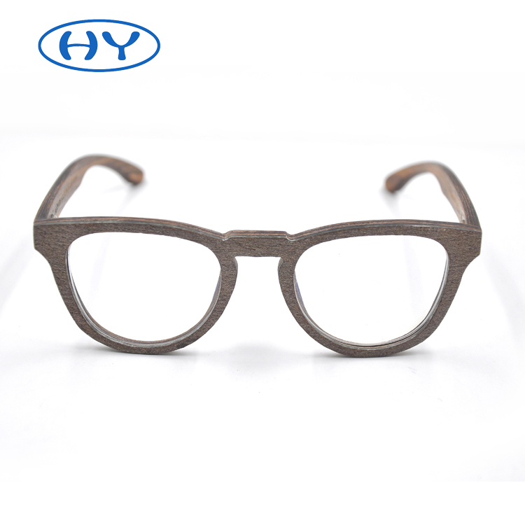 Retro Wood Grain Optical Glasses Frame
