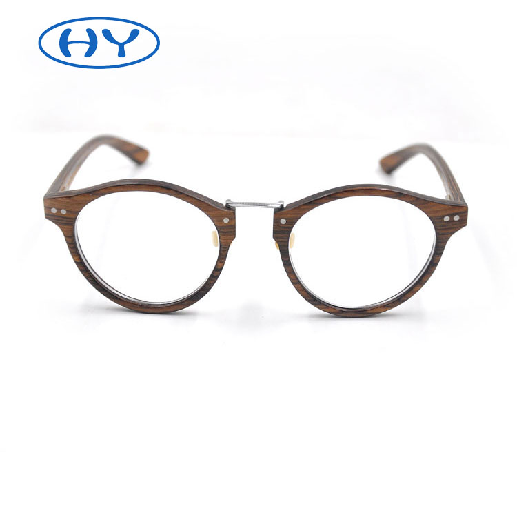 Unisex Wood Eyewear Frame Glasses Classic Model