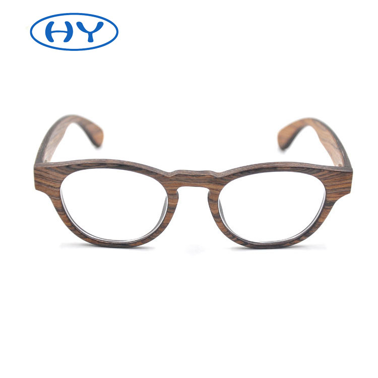 Custom Wooden Eyeglasses Italy Design Optical Frame