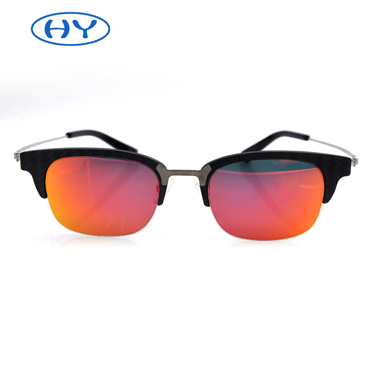 Polarized Designer Fashion Sports Sunglasses for Baseball Cycling Fishing Golf Carbon Fiber Superlight Frame