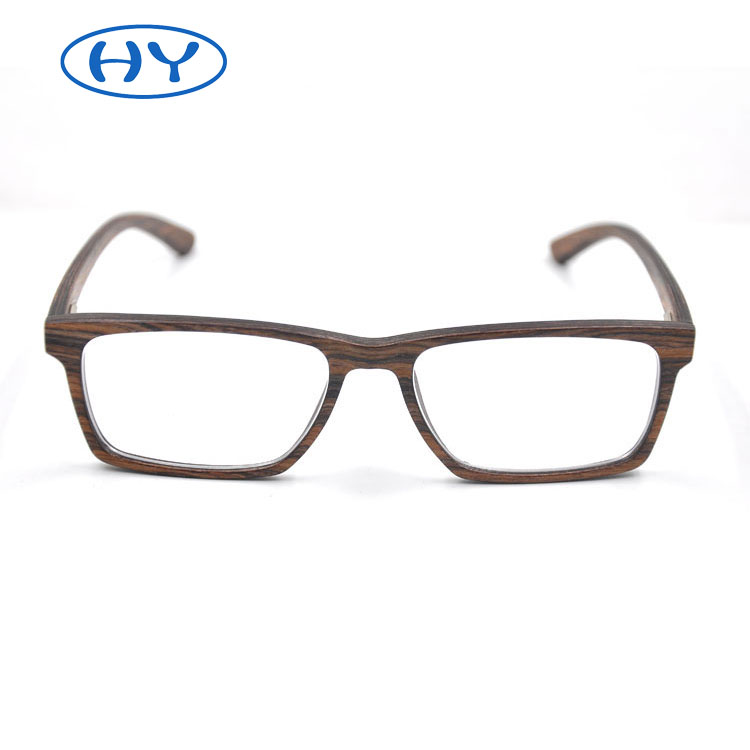 Wooden square glasses For Men or Women