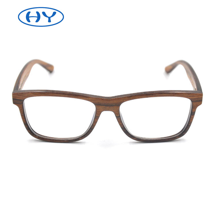China fashion hand polished wooded glasses for women