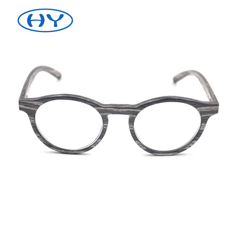 2019 Wholesale latest wooden frame and temple optical glasses
